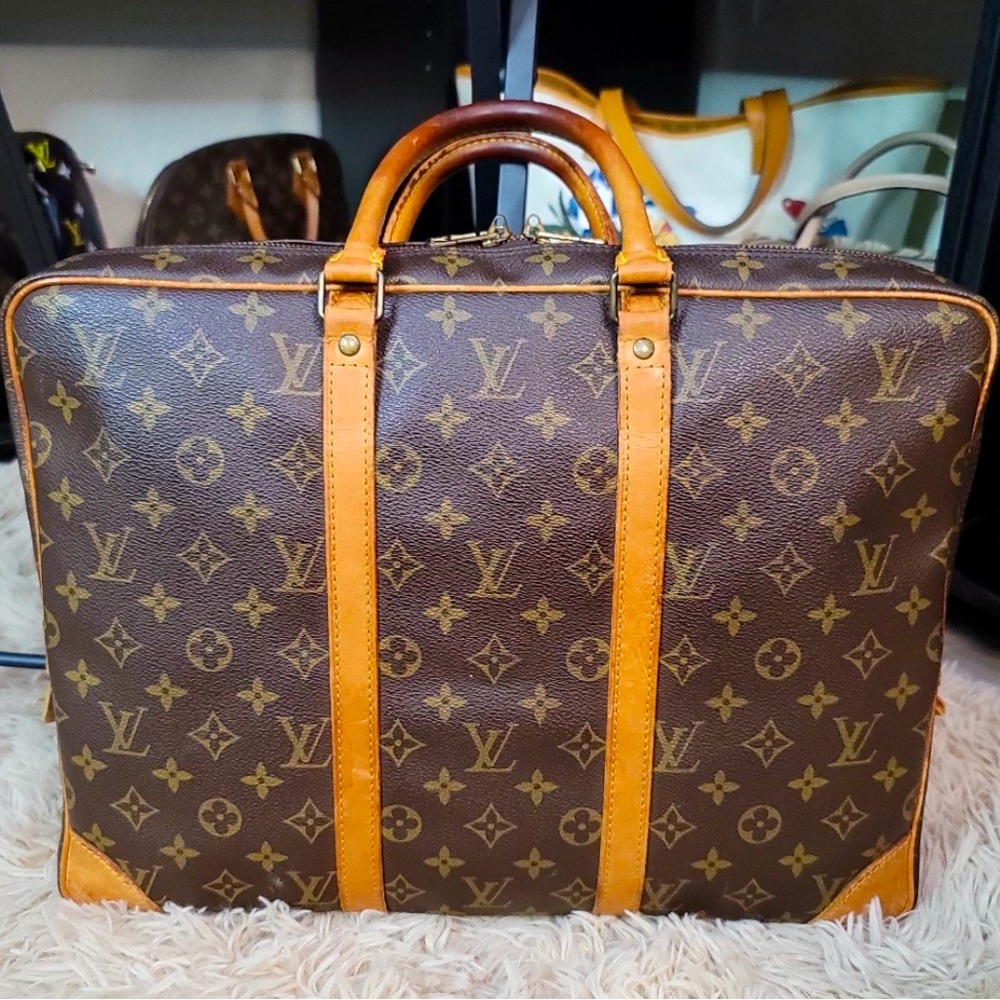 Vintage Louis Vuitton Porte Document Voyage Business Handbag